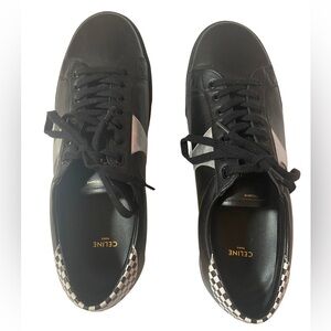 Celine TR01L Black & Silver Men’s Sneakers Size 46 / US 12